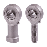 High performance Rod ends BR-R DIN ISO 12240-4, Dimension series K, Stainless