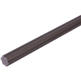 DIN ISO 14-KW-C45 - Splined Shafts - Similar to DIN ISO 14, Cold Drawn, Material Steel C45