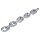 DIN 766-A-RDSK-VZ - Round-Link Steel Chains DIN 766 A