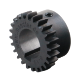 MAE-ZK-BOS2-GR14/24-NAT - Hub,Curved-Tooth Gear Couplings BOS II, Size 14 to 24, Material Sintered Metal