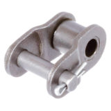 DIN ISO 606-KGL-E-RK-NR12L-RF - Connecting Links for Single-Strand Roller Chains Similar to DIN ISO 606 (formerly DIN 8187), Stainless Steel, No. 12/L