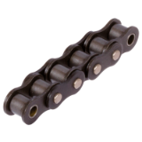 DIN ISO 606-E-RK-SS - Single-Strand Roller Chains, similar to DIN ISO 606, Self-Lubricating