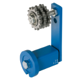 MAE-KSP-DR-RK - Chain Tensioners for Tripplele-Strand Roller Chains DIN ISO 606 (ex DIN 8187)