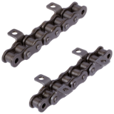DIN ISO 606-E-RK-K1-WL-4XP - Roller Chains with Bent Attachments DIN ISO 606, Type K1, Attachment distance 4 x p