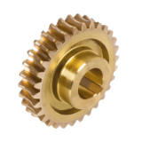 MAE-PRSR-AA-63MM - Worm Gears, Precision Worm Gear Sets, Right Hand (Worm Gears and Hollow Worms), Center Distance 63mm