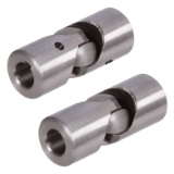 MAE-KUG-RW-ST - Ball Joints RW, Material Steel, without or with keyway