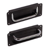 Folding Handles with Recessed Tray