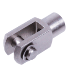 DIN71752-GG-A-BOSI-RF - Clevis Joints similar DIN 71752, Stainless, Design A with bolt and circlip