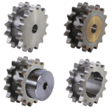 Double-Sprockets for two Single-Strand Roller Chain