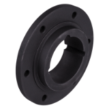 MAE-ASN-TL - 用于锥形衬套的螺钉固定的轮毂，GG25和钢制的