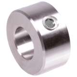 DIN 703-STELLR-RF - Adjusting Rings (Shaft Collars with Set Screw) according to the Old Standard DIN 703, Stainless