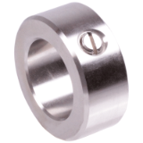 DIN 705-A-STELLR-RF-SL - DIN 705 A型可调环，不锈钢1.4305（V2A），直径3毫米至70毫米，带槽固定螺钉