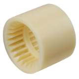 MAE-ZK-BOS2-GR28/48-TAT - Pièce de poche, accouplements à dents BOS2, taille 28 à 48, matériau polyamide