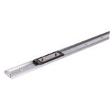 MAE-DA-0115-RC-MO - Linear Motion Guide DA 0115 RC with Ball Carriage, Track, Carriage and Eend Stop mounted