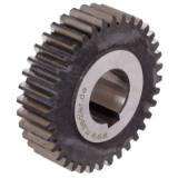MAE-PSZR-M1.5-B15-ST-GUS - Precision Spur Gears Made From Steel 16MnCr5, Hardened, with Ground Tooth Flanks, Module 1,5