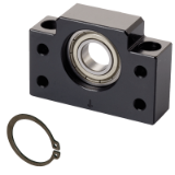 MAE-SLE-BF-LOSLS-BR - Pillow Block Bearing Units BF, for Support Side, black oxide finished