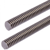 DIN103-TR-2GG-C15-RF - Metric ISO-Trapezoidal-Thread Spindles DIN 103, Steel C15 and Stainless Steel, Double-Thread, Right Hand