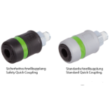 MAE-SI-KPL-ZYL-AG - Safety Quick-Release Couplings with Parallel External thread (with PTFE Coating)