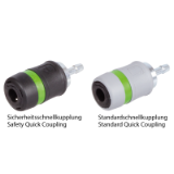 MAE-SI-KPL-SCHL-ANS - Safety Quick-Release Couplings with Hose Connection