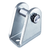 MAE-GABELBÖ-SI-RING - Bracket Hinge Mountings with Circlip, Material mounting steel zinc-plated and bolts of stainless steel