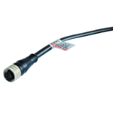 MAE-SOCKET-MK-PVC - Toma con cable, material PVC 3 x 0,25 mm