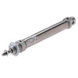 MAE-DO-RZYL-ISO6432-MAGNETK - Vérins ronds à double effet selon ISO 6432 avec piston magnétique ( tampon de fin de course), pression de service 1 à 10 bar